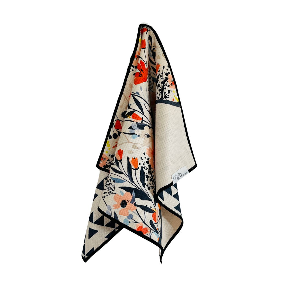 Mountain of Heart | Waffle Weave Microfiber Towels Kitchen & Bath Hand Towels Reversible Hand Towel | Towel Collective | Cody, WY