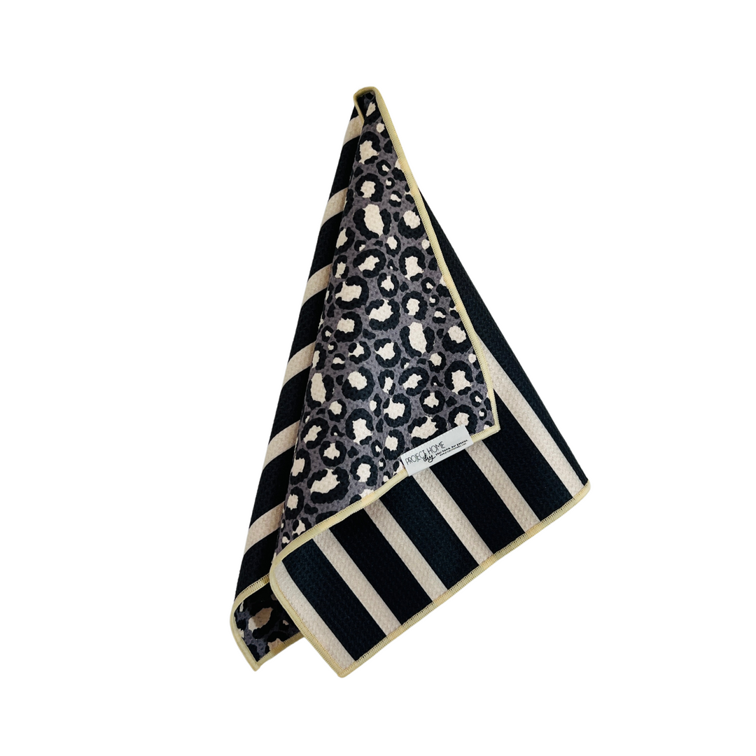 Wild Mischief | Waffle Weave Microfiber Towels Kitchen & Bath Hand Towels Reversible Hand Towel | Towel Collective | Cody, WY