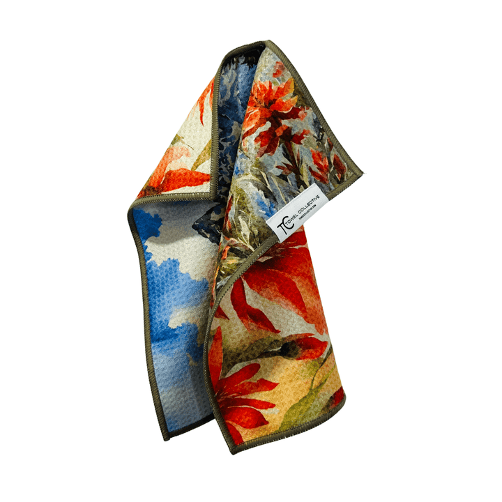 Grand Paintbrush | Waffle Weave Microfiber Towels Kitchen & Bath Hand Towels Reversible Hand Towel | Towel Collective | Cody, WY