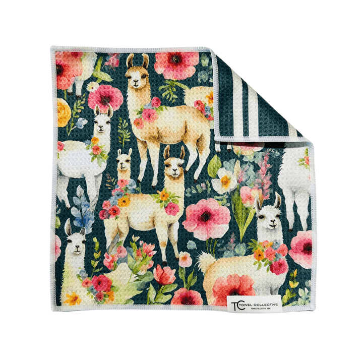 Too Pretty to Spit | Waffle Weave Microfiber Towels Kitchen & Bath Hand Towels Reversible Hand Towel | Towel Collective | Cody, WY