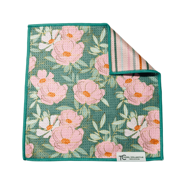 Sprig | Waffle Weave Microfiber Towels Kitchen & Bath Hand Towels Reversible Hand Towel | Towel Collective | Cody, WY