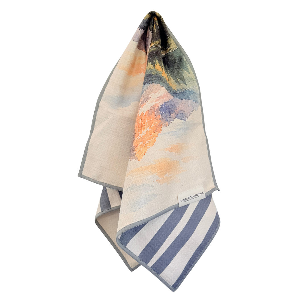 Bells Reflection | Waffle Weave Microfiber Towels Kitchen & Bath