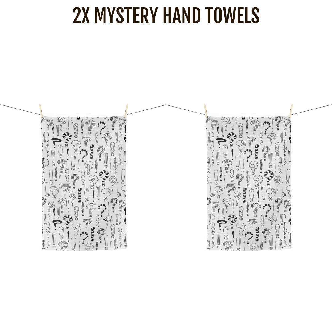 Mystery Towels Hand Towels Reversible Hand Towel | Towel Collective | Cody, WY