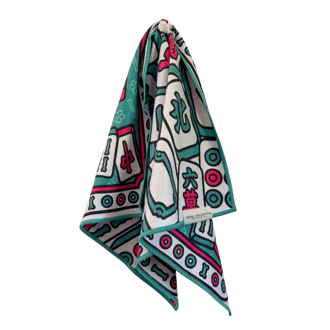 Mahj Time | Waffle Weave Microfiber Towels Kitchen & Bath