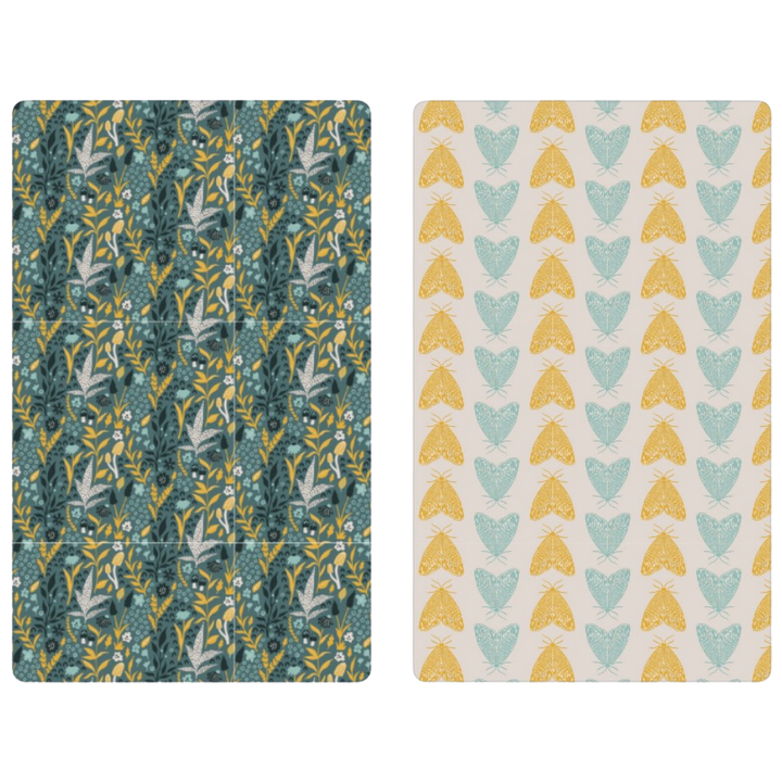 Forest Flutter | Waffle Weave Microfiber Towels Kitchen & Bath