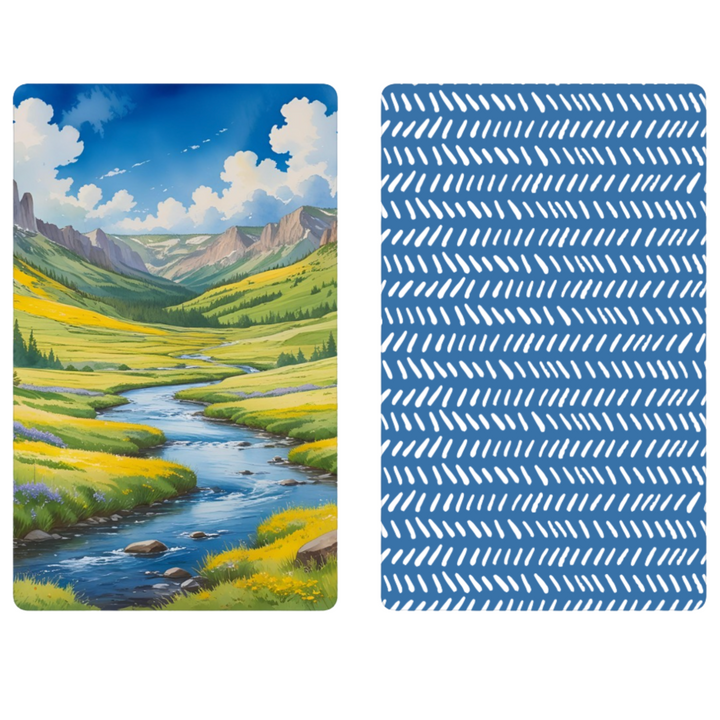 Hayden Valley | Yellowstone Collection | Waffle Weave Microfiber Towels Kitchen & Bath Hand Towels Reversible Hand Towel | Towel Collective | Cody, WY