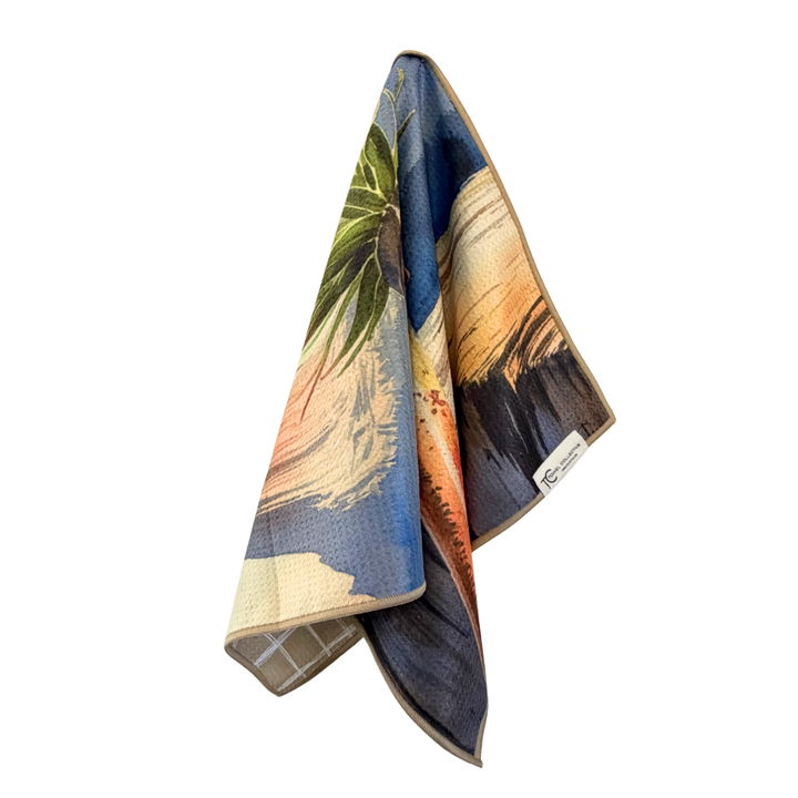 "Paintbrush" | Waffle Weave Microfiber Towels Kitchen & Bath