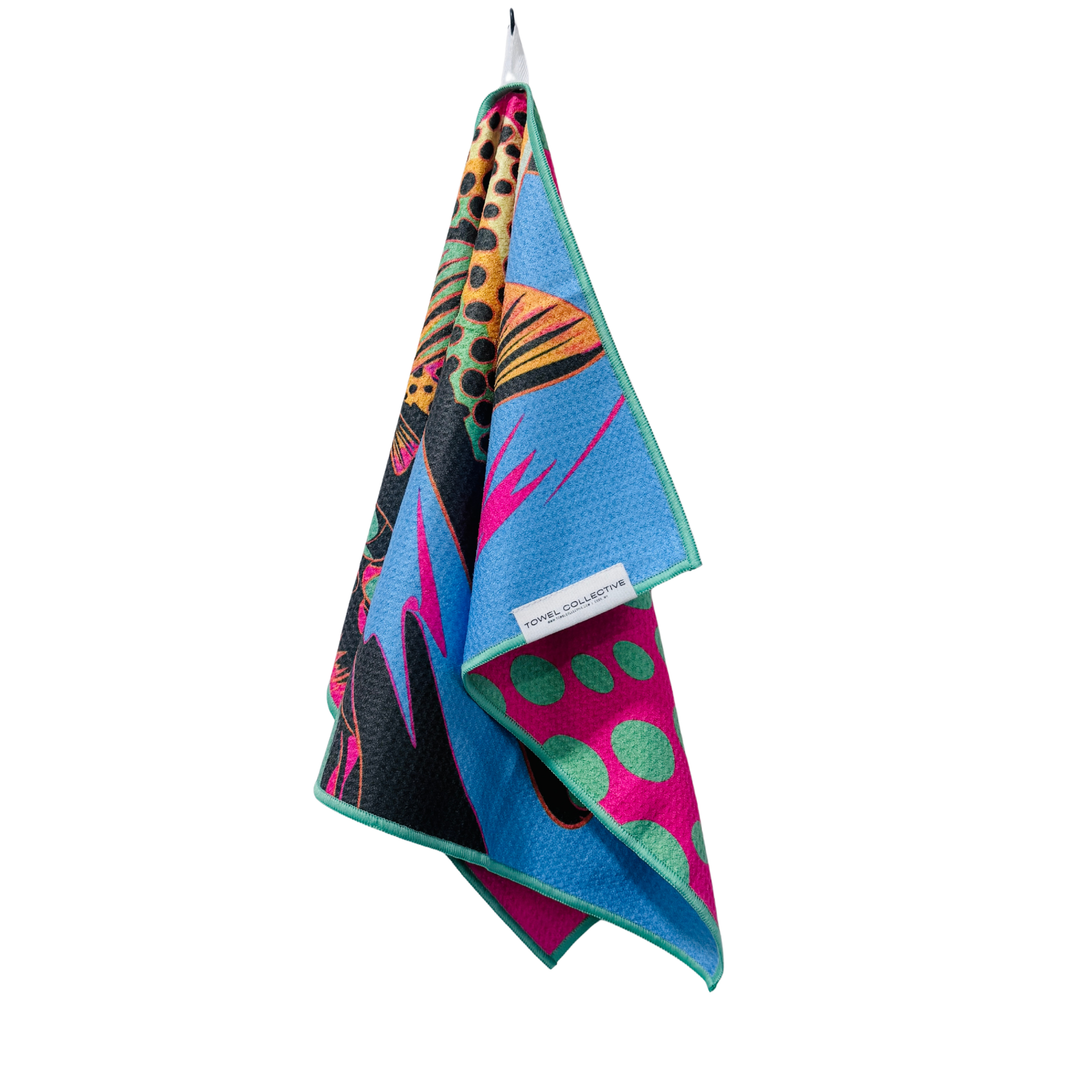 River Rainbow | Waffle Weave Microfiber Towels Kitchen & Bath