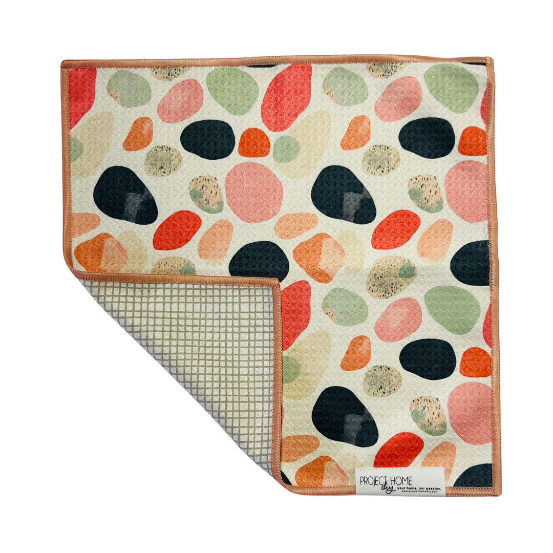Rock My World | Waffle Weave Microfiber Towels Kitchen & Bath Hand Towels Reversible Hand Towel | Towel Collective | Cody, WY