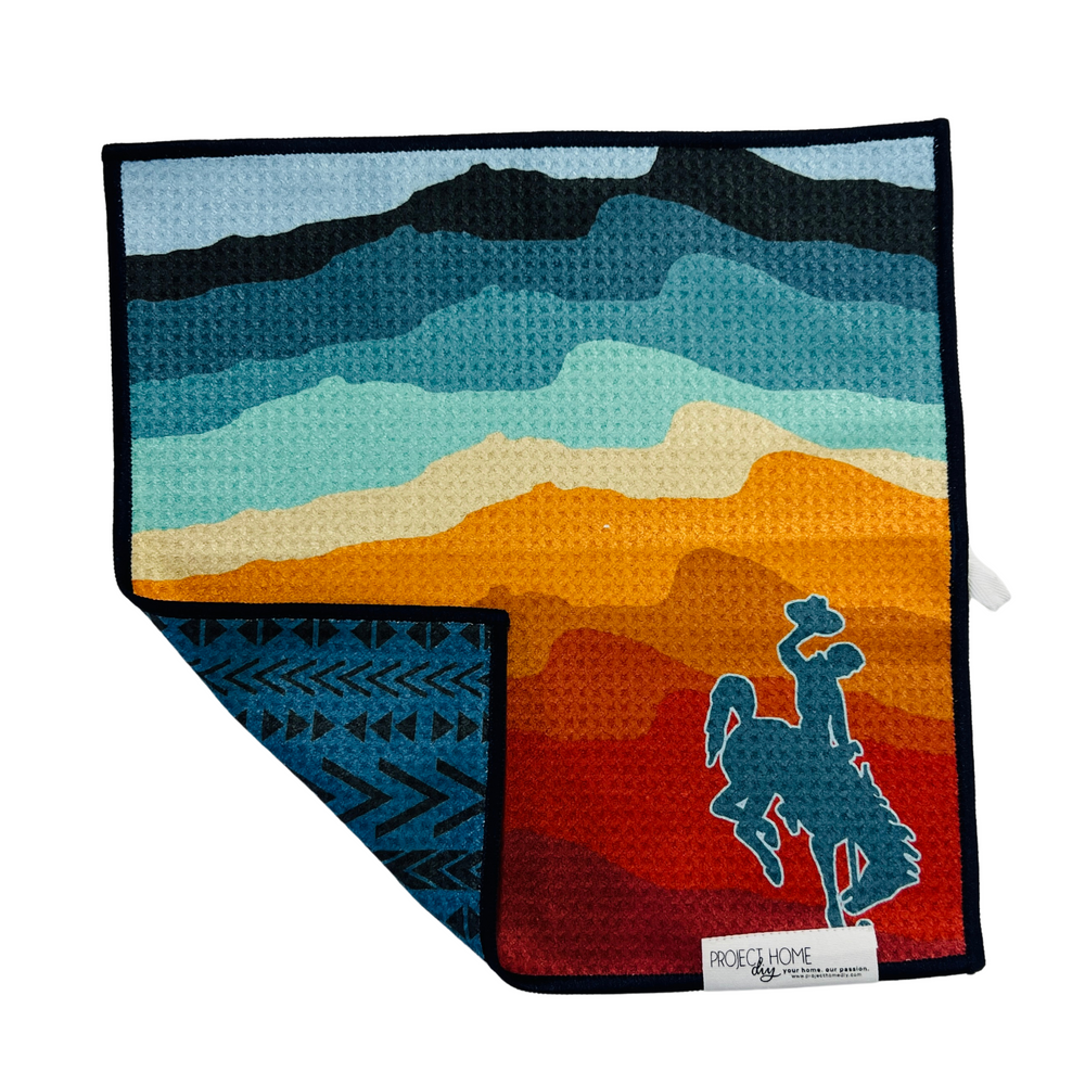 Reversible Waffle Washcloth Hand Towels Reversible Hand Towel | Towel Collective | Cody, WY