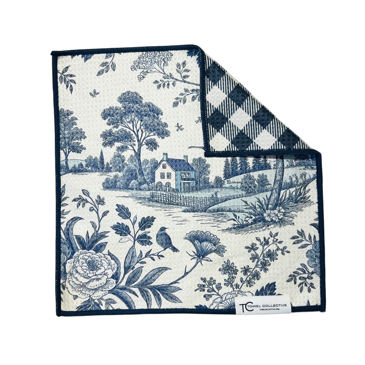 Countryside | Waffle Weave Microfiber Towels Kitchen & Bath Hand Towels Reversible Hand Towel | Towel Collective | Cody, WY