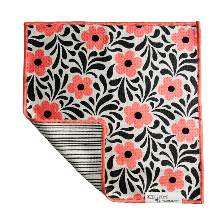 Posy Pastime | Waffle Weave Microfiber Towels Kitchen & Bath Hand Towels Reversible Hand Towel | Towel Collective | Cody, WY