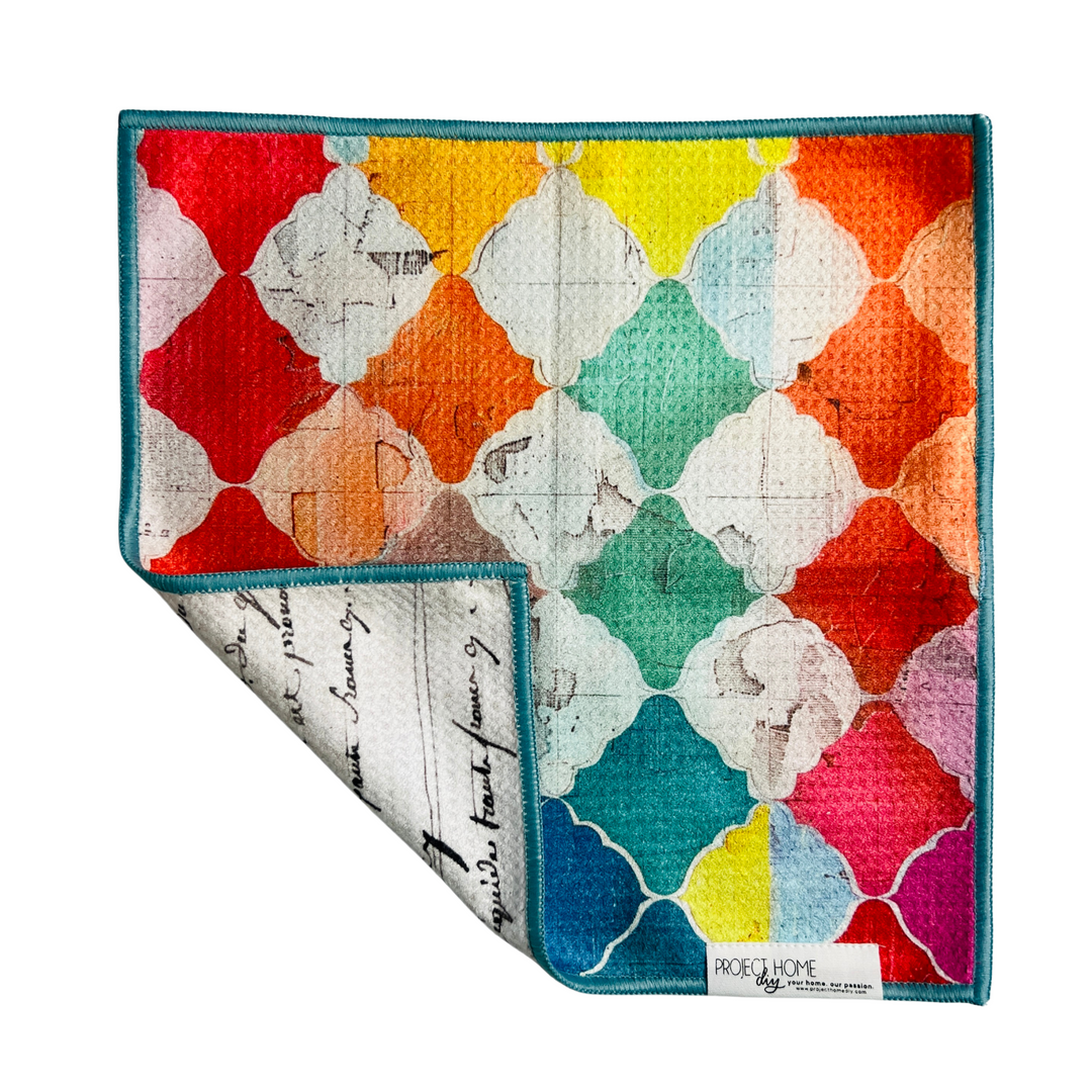 Old News | Waffle Weave Microfiber Towels Kitchen & Bath Hand Towels Reversible Hand Towel | Towel Collective | Cody, WY