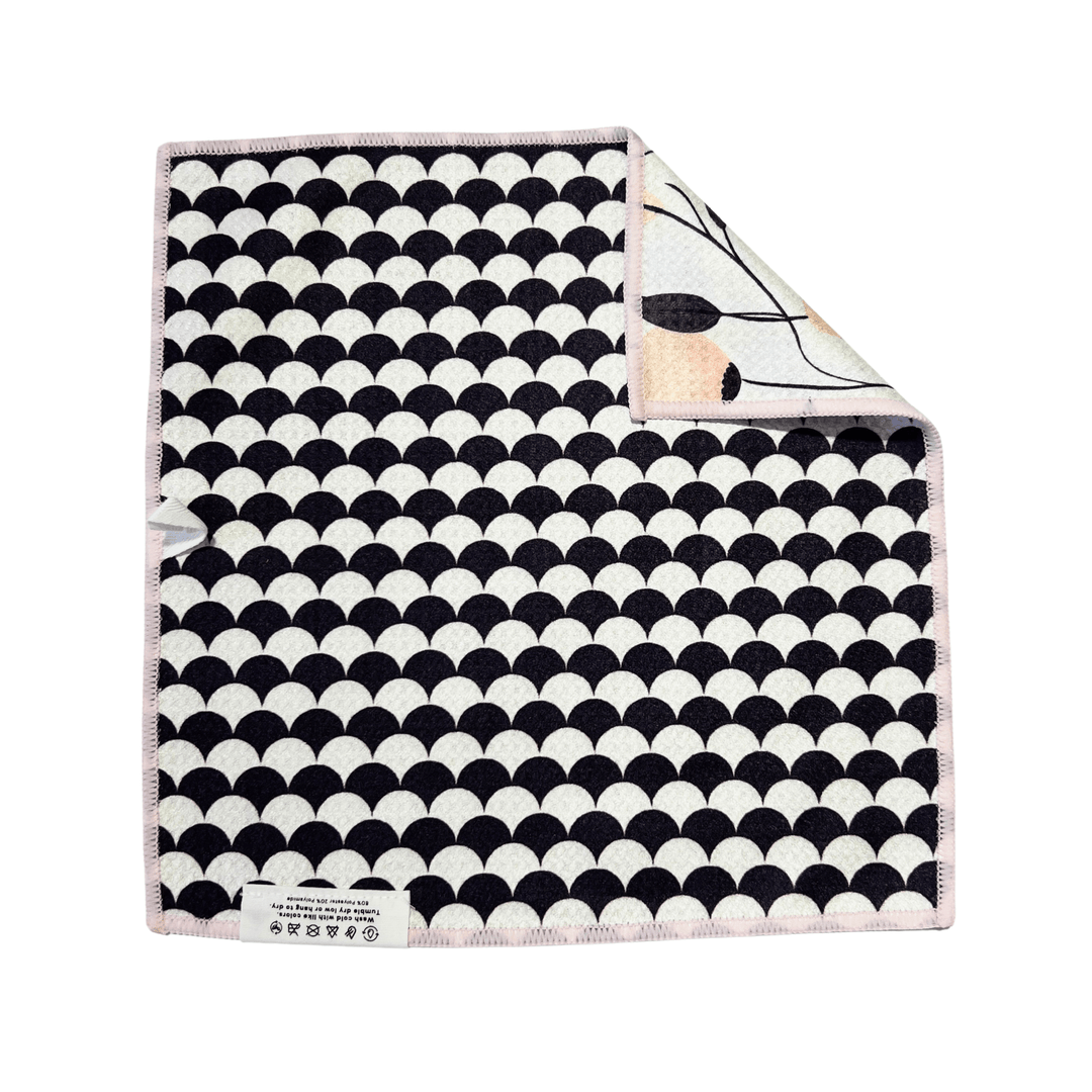 Soft Petals | Waffle Weave Microfiber Towels Kitchen & Bath Hand Towels Reversible Hand Towel | Towel Collective | Cody, WY