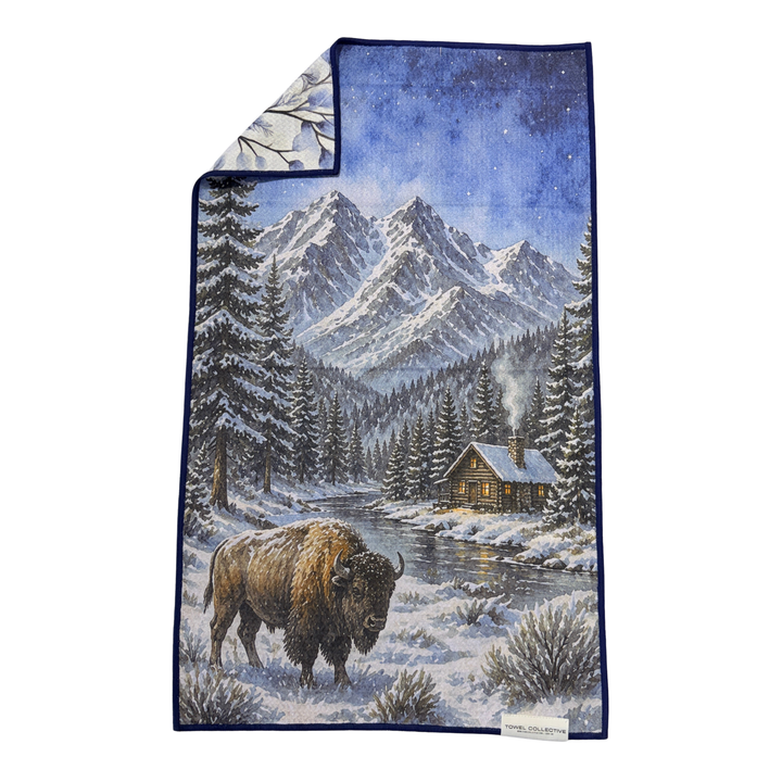 Built For Winter | Waffle Weave Microfiber Towels Kitchen & Bath
