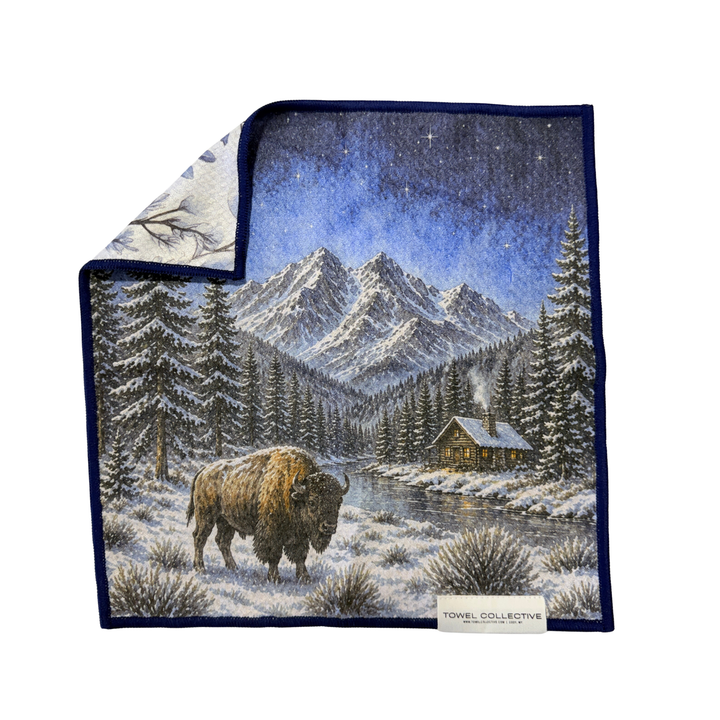 Built For Winter | Waffle Weave Microfiber Towels Kitchen & Bath