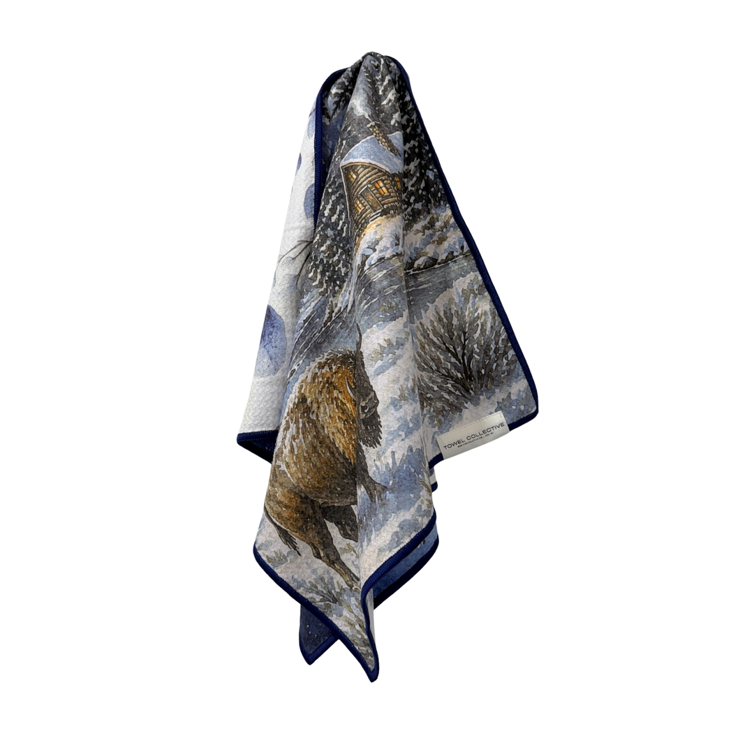 Built For Winter | Waffle Weave Microfiber Towels Kitchen & Bath