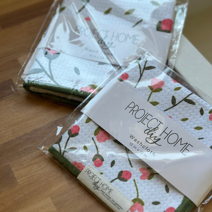 Mini Buds | Waffle Weave Microfiber Towels Kitchen & Bath Hand Towels Reversible Hand Towel | Towel Collective | Cody, WY