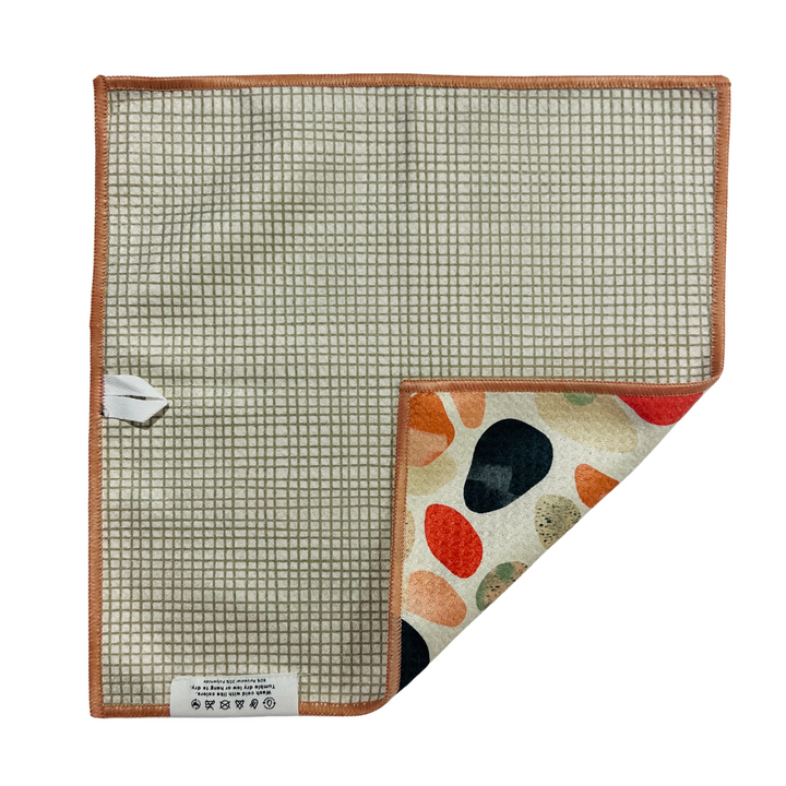 Rock My World | Waffle Weave Microfiber Towels Kitchen & Bath Hand Towels Reversible Hand Towel | Towel Collective | Cody, WY