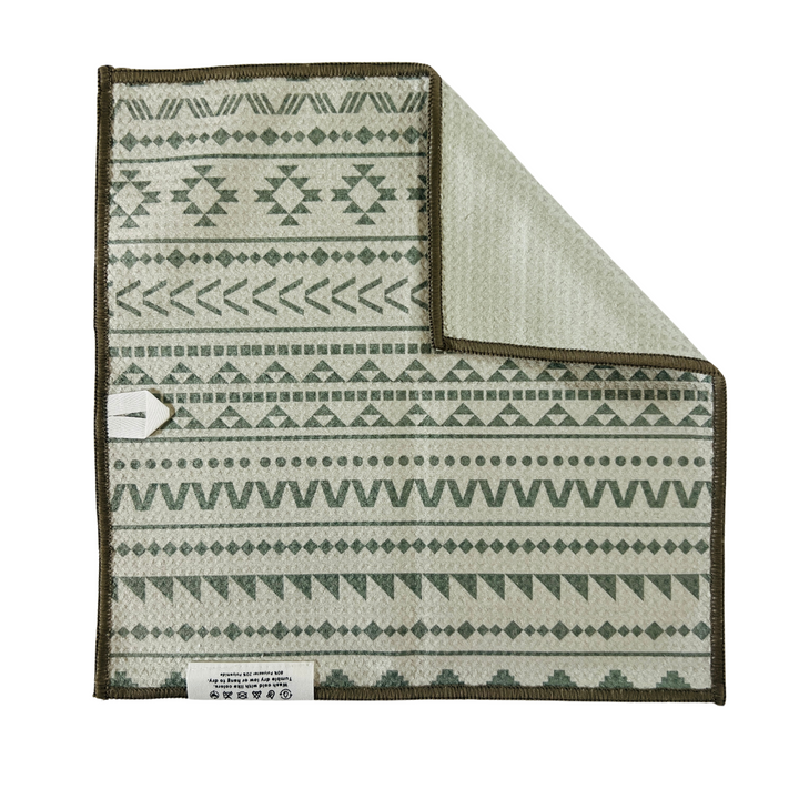 Teepee Time | Waffle Weave Microfiber Towels Kitchen & Bath Hand Towels Reversible Hand Towel | Towel Collective | Cody, WY