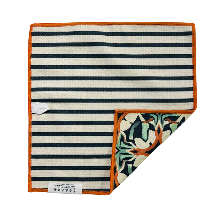 Timeless Tiles | Waffle Weave Microfiber Towels Kitchen & Bath Hand Towels Reversible Hand Towel | Towel Collective | Cody, WY