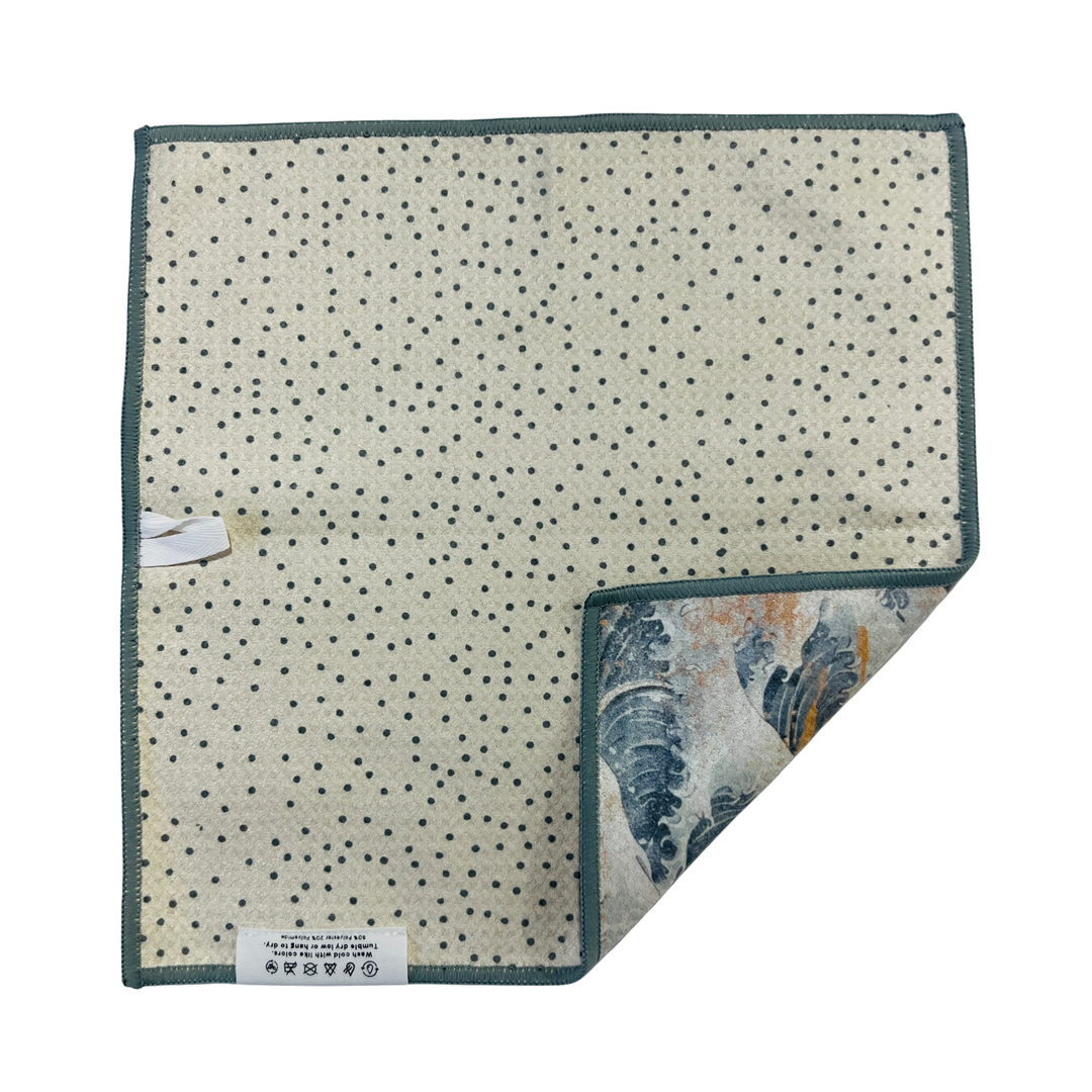 The Wave | Waffle Weave Microfiber Towels Kitchen & Bath Hand Towels Reversible Hand Towel | Towel Collective | Cody, WY