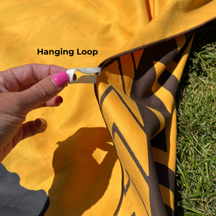 Wyoming Pool Towel | Suede Microfiber Beach Towel: Quick-Dry, Sand-Free, Absorbent, Lightweight Hand Towels Reversible Hand Towel | Towel Collective | Cody, WY