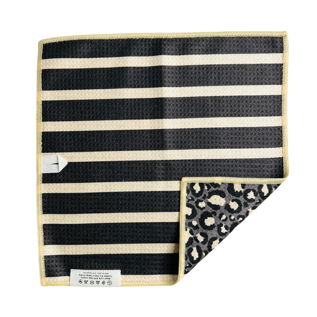 Wild Mischief | Waffle Weave Microfiber Towels Kitchen & Bath Hand Towels Reversible Hand Towel | Towel Collective | Cody, WY