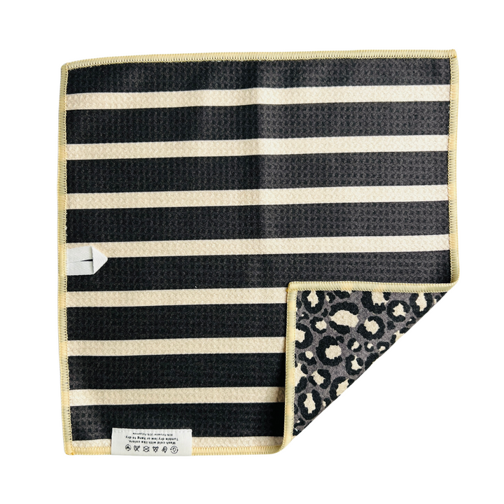 Wild Mischief | Waffle Weave Microfiber Towels Kitchen & Bath Hand Towels Reversible Hand Towel | Towel Collective | Cody, WY