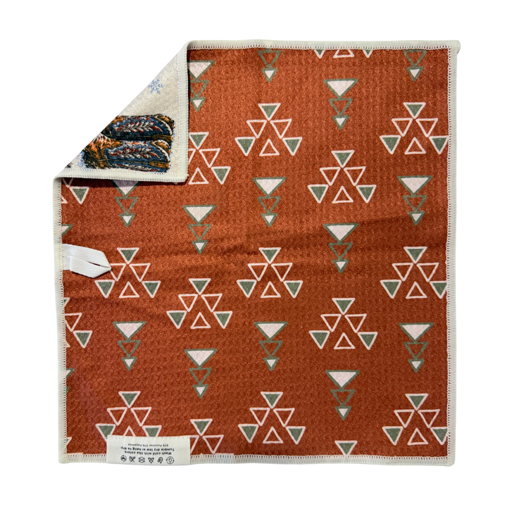 Montana Winter | Waffle Weave Microfiber Towels Kitchen & Bath