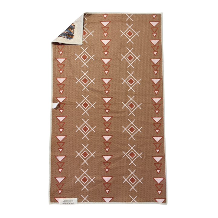 Wyoming Winter | Waffle Weave Microfiber Towels Kitchen & Bath