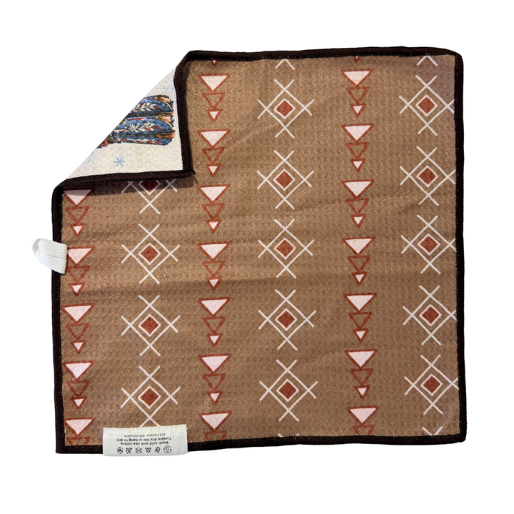 Wyoming Winter | Waffle Weave Microfiber Towels Kitchen & Bath