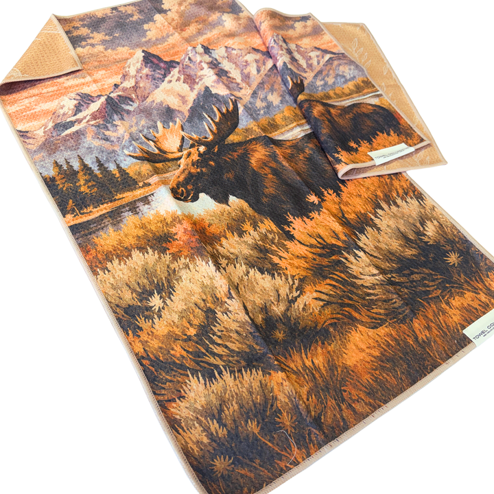 On Moose Time | Waffle Weave Microfiber Towels Kitchen & Bath