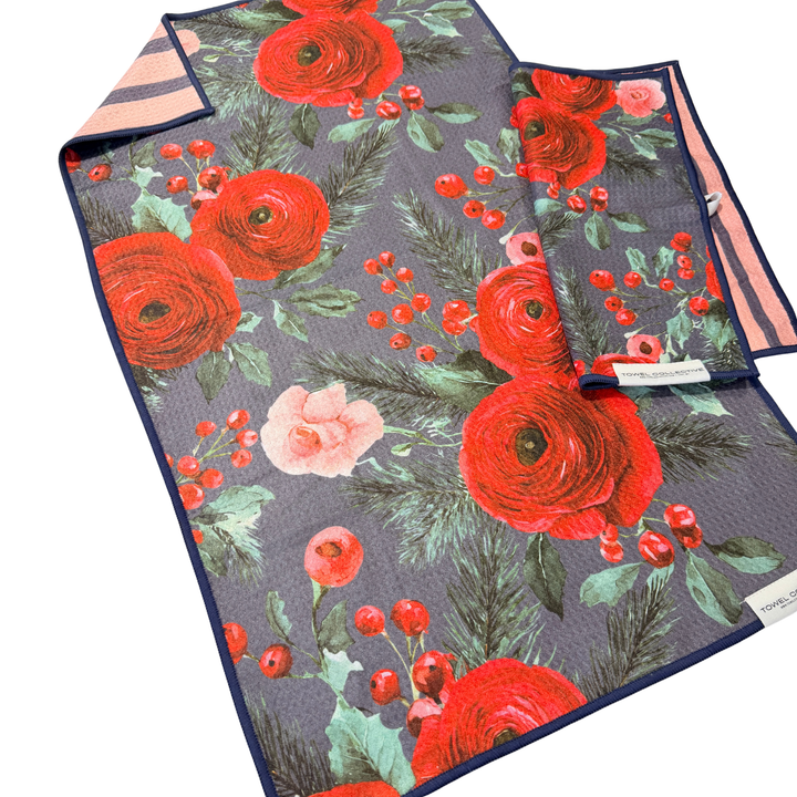 Winter Garden | Waffle Weave Microfiber Towels Kitchen & Bath