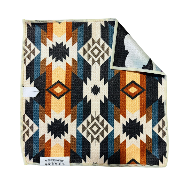 Desert Rider | Waffle Weave Microfiber Towels Kitchen & Bath Hand Towels Reversible Hand Towel | Towel Collective | Cody, WY