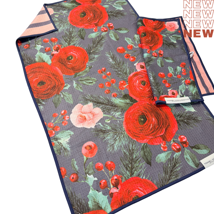 Winter Garden | Waffle Weave Microfiber Towels Kitchen & Bath