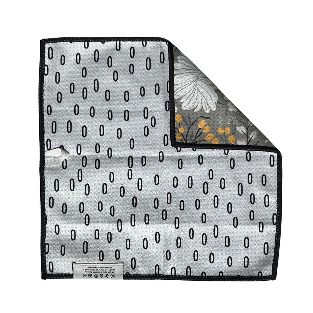 Sunny Daze | Waffle Weave Microfiber Towels Kitchen & Bath Hand Towels Reversible Hand Towel | Towel Collective | Cody, WY