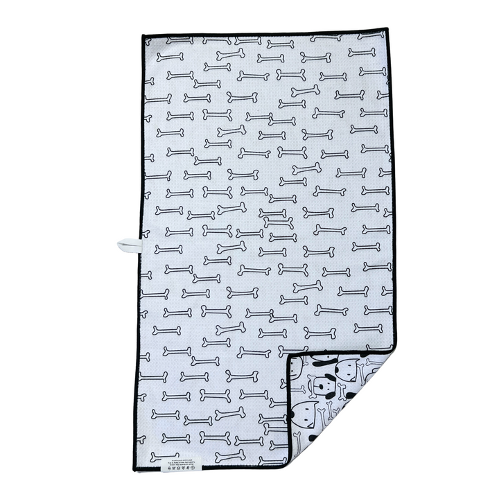Dogtastic | Waffle Weave Microfiber Towels Kitchen & Bath Hand Towels Reversible Hand Towel | Towel Collective | Cody, WY