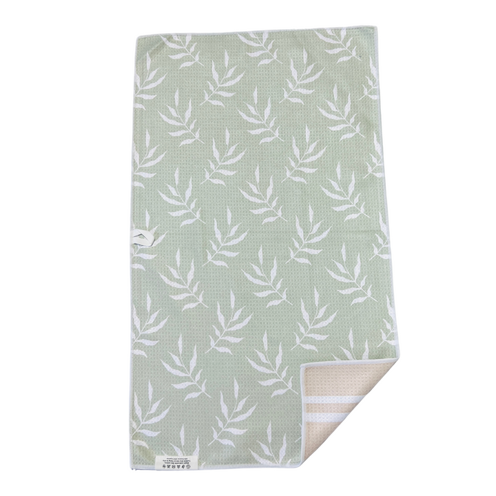 Pure Linen | Waffle Weave Microfiber Towels Kitchen & Bath Hand Towels Reversible Hand Towel | Towel Collective | Cody, WY