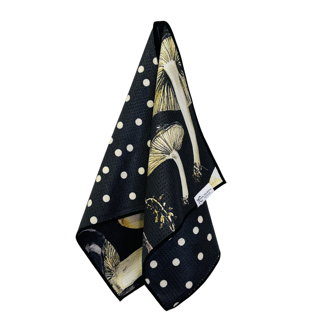 Fungi & Dot | Waffle Weave Microfiber Towels Kitchen & Bath Hand Towels Reversible Hand Towel | Towel Collective | Cody, WY