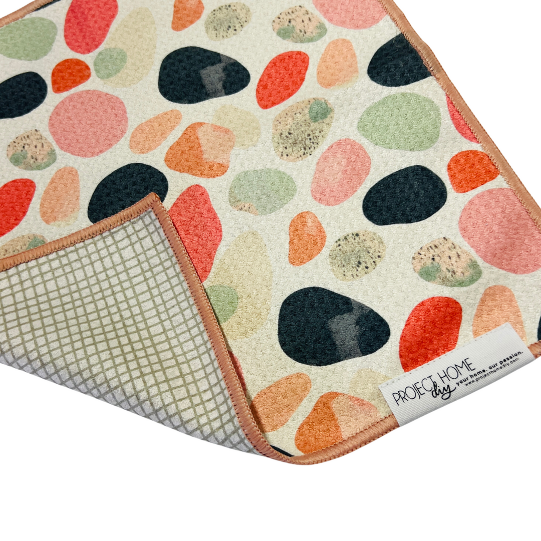 Rock My World | Waffle Weave Microfiber Towels Kitchen & Bath Hand Towels Reversible Hand Towel | Towel Collective | Cody, WY