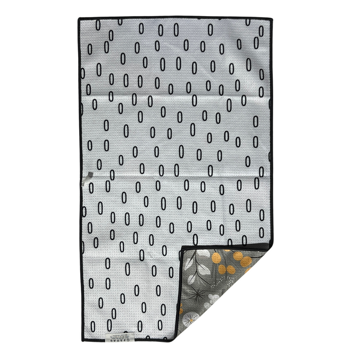 Sunny Daze | Waffle Weave Microfiber Towels Kitchen & Bath Hand Towels Reversible Hand Towel | Towel Collective | Cody, WY