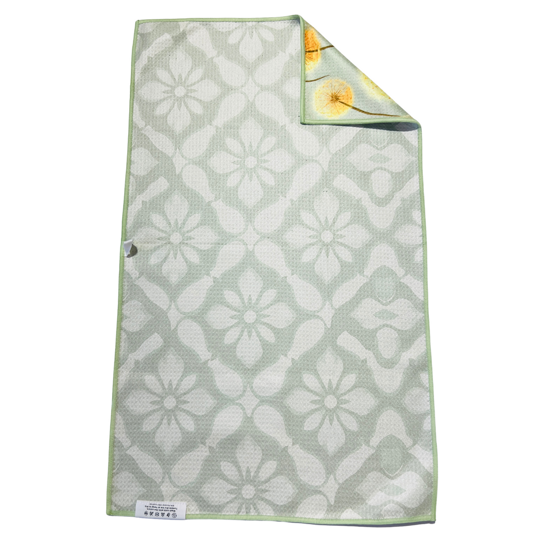 Floating Wishes | Waffle Weave Microfiber Towels Kitchen & Bath Hand Towels Reversible Hand Towel | Towel Collective | Cody, WY