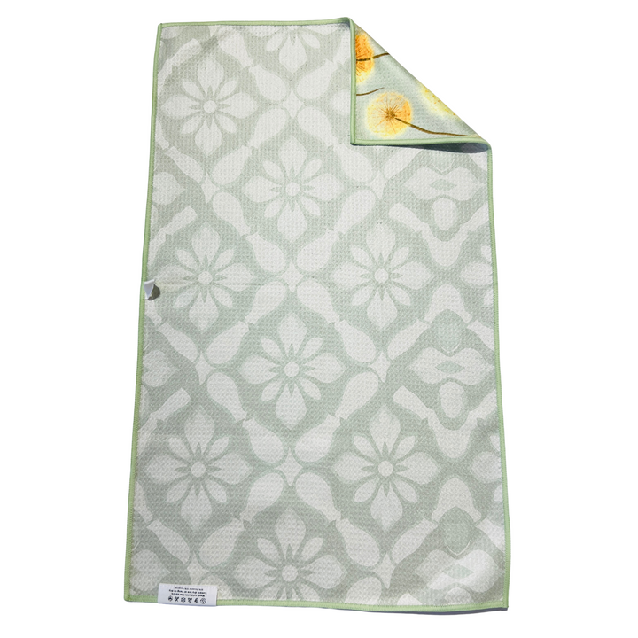 Floating Wishes | Waffle Weave Microfiber Towels Kitchen & Bath Hand Towels Reversible Hand Towel | Towel Collective | Cody, WY