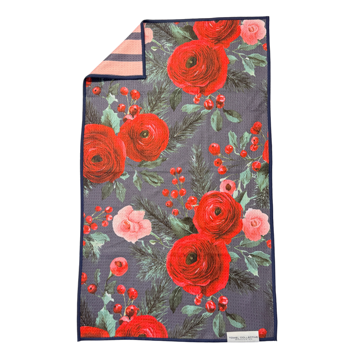 Winter Garden | Waffle Weave Microfiber Towels Kitchen & Bath
