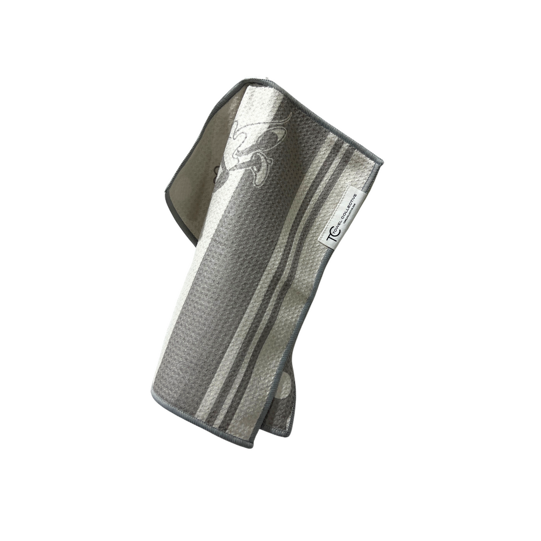 Polka Min | Waffle Weave Microfiber Towels Kitchen & Bath Hand Towels Reversible Hand Towel | Towel Collective | Cody, WY