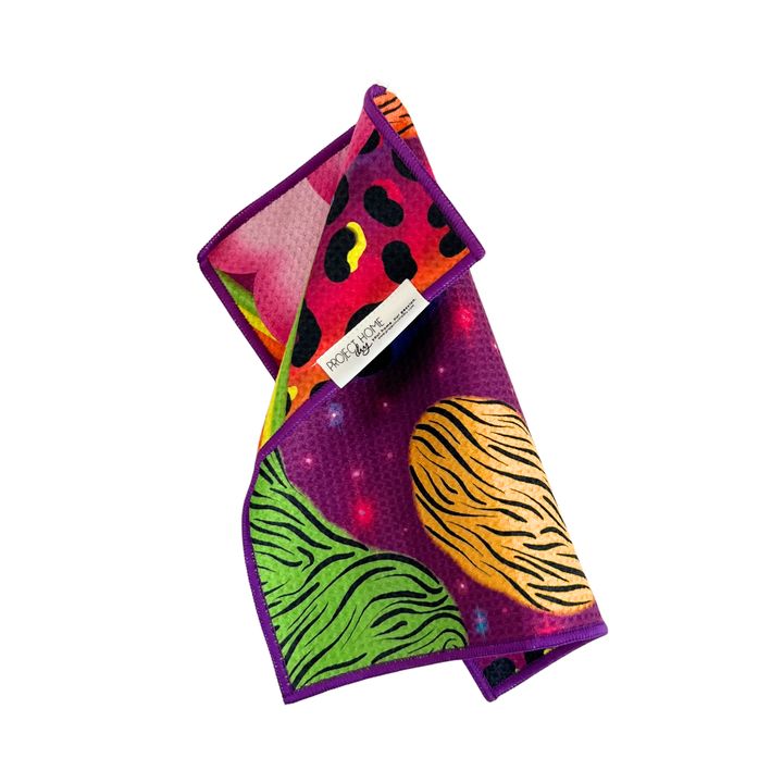 90's Girl | Waffle Weave Microfiber Towels Kitchen & Bath Hand Towels Reversible Hand Towel | Towel Collective | Cody, WY