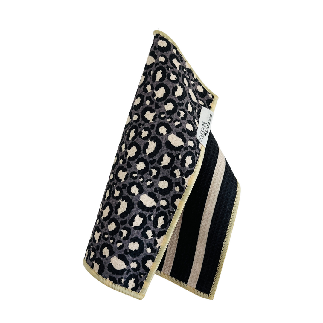 Wild Mischief | Waffle Weave Microfiber Towels Kitchen & Bath Hand Towels Reversible Hand Towel | Towel Collective | Cody, WY