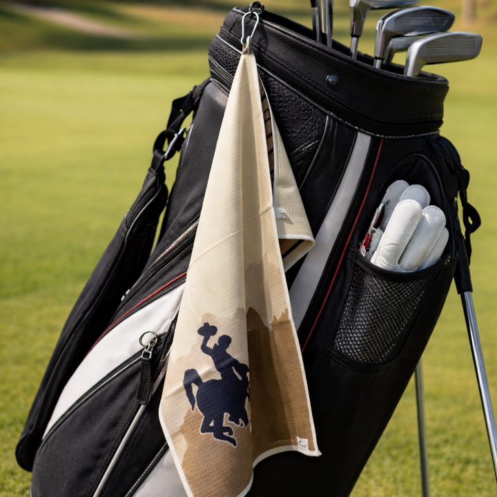 "Golf My Towel" – Add Grommet & Carabiner (Add One Per Towel You Want Golfed)