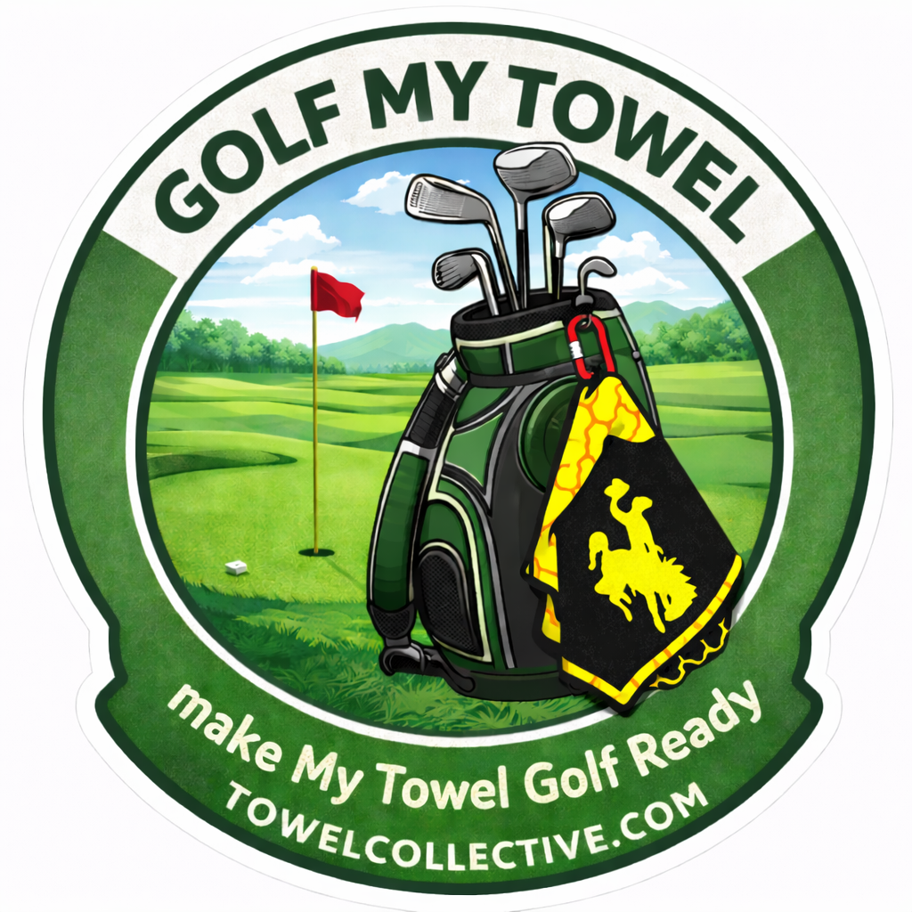 "Golf My Towel" – Add Grommet & Carabiner (Add One Per Towel You Want Golfed)